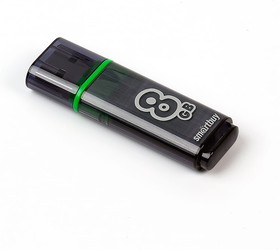 Фото 1/8 USB 3.0/3.1 накопитель Smartbuy 8GB Glossy series Dark Grey (SB8GBGS-DG)