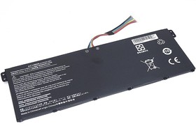 Аккумуляторная батарея для ноутбука Acer Aspire V13 (AC14B8K-4S1P) 15.2V 33Wh OEM черная
