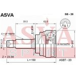 sb-26, Шрус наружный 30x56x27 SUBARU SUBARU : IMPREZA GC8/GF8 4WD