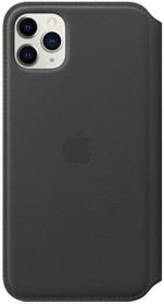 Фото 1/3 Чехол -книжка Apple Leather Folio для iPhone 11 Pro Max, чер, MX082ZM/A