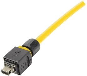 09511210001, Modular Connectors / Ethernet Connectors Mini PushPull ix ind A-cod IDC 10p 26-28