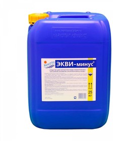 Жидкость для понижения уровня рН воды ЭКВИ-МИНУС 20 л, канистра М39