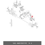 4M0199371FE, ГИДРАВЛИЧ. ОПОРА ДВИГАТЕЛЯ