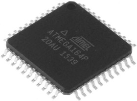 Фото 1/5 ATMEGA164P-20AU, 8bit AVR Microcontroller, ATmega, 20MHz, 16 kB Flash, 44-Pin TQFP
