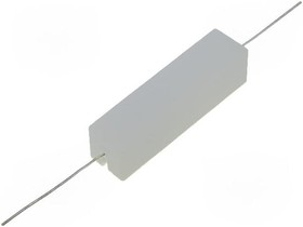 Фото 1/2 CRL15W-100R, 100 Ом, 15Вт, Резистор проволочный мощный (цементный)