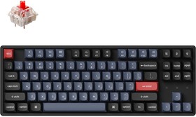 Беспроводная механическая клавиатура QMK Keychron K8 Pro, 87 клавиш, Hot-Swap, Gateron G pro Red Switch