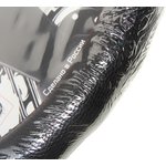 DC-000-0887657, Оплетка руля (M) 37-39см черная/коричневая нить экокожа Волна ...