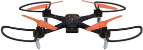 Квадрокоптер Hiper HQC-0001 SHADOW FPV 1Mpix 720p WiFi ПДУ черный/оранжевый