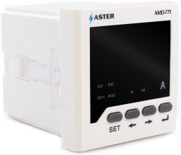 Aster Амперметр цифровой однофазный AMD-771 0-9999А (трансформаторный) AMD-771