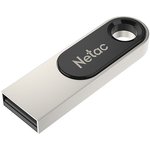 Флеш Диск Netac 64Gb U278 NT03U278N-064G-30PN USB3.0 серебристый/черный