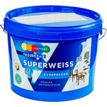 Краска ВД-АК-Project-3 супербелая SUPERWEISS 14 кг ТД000003338
