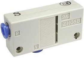 Фото 1/2 ZH18DSA-03-03-03, Vacuum Generator, 1.8mm nozzle , -90kPa 76L/min, ZH series