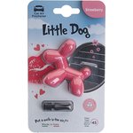 Ароматизатор на дефлектор полимерный (Клубника) Little Dog DRIVE INT