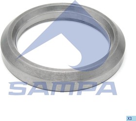Фото 1/2 075.206, Кольцо SAF ступицы упорное SAMPA