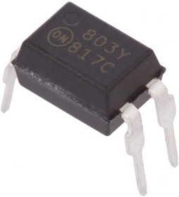 Фото 1/5 FOD817C, Optocoupler DC-IN 1-CH Transistor DC-OUT 4-Pin PDIP Black Box