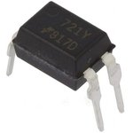 FOD817D, Optocoupler DC-IN 1-CH Transistor DC-OUT 4-Pin PDIP Black Box