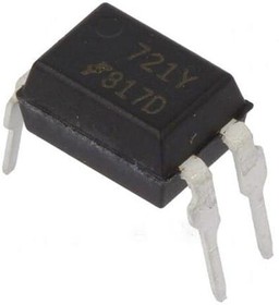 Фото 1/3 FOD817D, Transistor Output Optocouplers Phototransistor Output