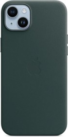 Фото 1/3 Чехол (клип-кейс) Apple Leather Case with MagSafe, для Apple iPhone 14 Plus, темно-зеленый [mppa3fe/a]