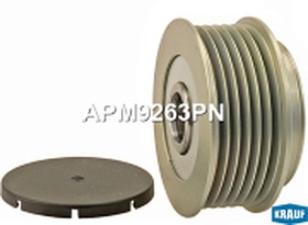 Фото 1/2 APM9263PN, Шкив обгонный генератора