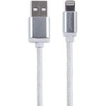 BS3002W, Кабель USB-Lightning для Apple Iphone, белый, 1.3м (OBSOLETE)