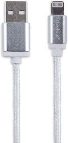 Фото 1/2 BS3002W, Кабель USB-Lightning для Apple Iphone, белый, 1.3м (OBSOLETE)