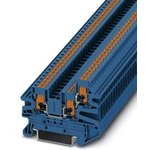 1078971, DIN Rail Terminal Blocks Term Block 800V Blue Twin