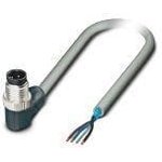 1095910, Sensor Cables / Actuator Cables SAC4PM12MR/ 2,0680