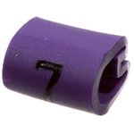 EC0211-000, 05811707, маркер "7" на кабель 2-3.2мм фиолетовый