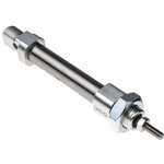 CD85N10-25-B, Pneumatic Piston Rod Cylinder - 10mm Bore, 25mm Stroke ...