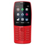 Мобильный телефон Nokia 210 Dual Sim красный моноблок 2Sim 2.4" 240x320 0.3Mpix ...