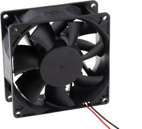 Фото 1/8 PMD2409PMB3-A(2).GN, PMD Series Axial Fan, 24 V dc, DC Operation, 156m³/h, 6W, 250mA Max, 92 x 92 x 38mm