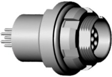 Circular Connector, 2 Contacts, Panel Mount, M9 Connector, Socket, Female, IP68