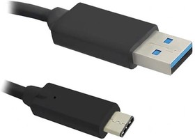 Фото 1/2 50493, Кабель, USB 3.0, вилка USB A, вилка USB C, 1,8м