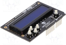 Фото 1/2 DF-DFR0374, Модуль shield, LCD-дисплей, 5ВDC, Назначение ARDUINO