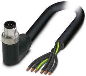 1414932, Sensor Cables / Actuator Cables 6POS Power Cable Black-Gray 1.5m