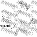 1090J300, 1090-J300_ролик натяжной ремня ГРМ! без мех.натяжения\ Chevrolet Cruze 12