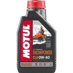 105891, Моторное масло SNOWPOWER 4T 0W40 1л