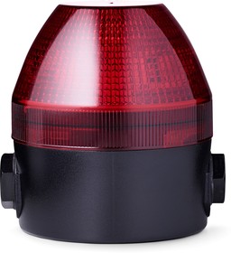 440102408, Beacons NES LED steady/flashing beacon 24-48 V AC/DC red, black