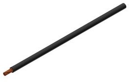 60.7012-05021, Stranded Wire PVC 2.5mm² Tinned Copper Black FLEXI-E 50m