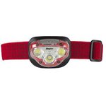7638900316377, Headlamp Vision HD, LED, 3x AAA, 200lm, 50m, Red