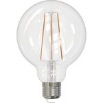 LED-G95-10W/4000K/E27/CL PLS02WH Лампа светодиодная. Форма шар, прозрачная ...