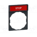 ZBY2304, Switch Hardware STD N/P HLDR MRKD: S T O P