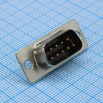 L-KLS1-213-09-M-B, (DB-9M), D-Sub, вилка на плату