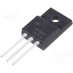 AOTF10N60, Транзистор: N-MOSFET, полевой, 600В, 6,4А, TO220F