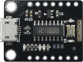 Фото 1/2 Преобразователь интерфейсов TTL UART на USB STC (CH340)