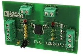 EVAL-ADM2483EBZ, Interface Development Tools EVALUATION BOARD