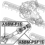 ASBM-F15, Крестовина карданного вала 24X56