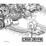 CRM-JRYFR, Опора двигателя