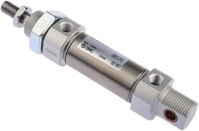 Фото 1/3 CD85N25-25-B, Pneumatic Piston Rod Cylinder - 25mm Bore, 25mm Stroke, C85 Series, Double Acting