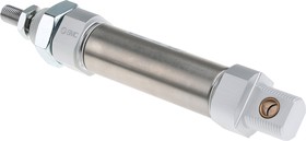 Фото 1/3 CD85N25-50-B, Pneumatic Piston Rod Cylinder - 25mm Bore, 50mm Stroke, C85 Series, Double Acting